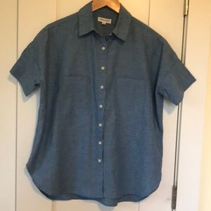 Tradlands boxy collared shirt
